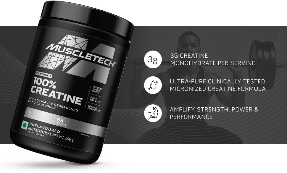 MuscleTech Platinum - 100% Creapure Creatine