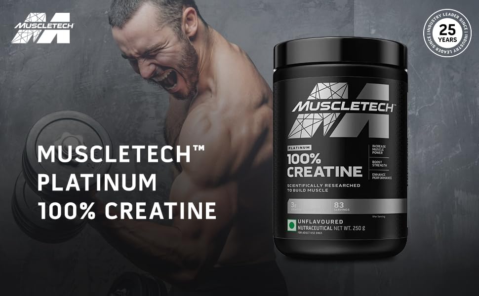 MuscleTech Platinum - 100% Creapure Creatine Caps