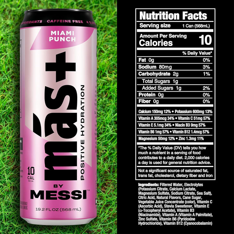 Mas+ Hydration By Messi