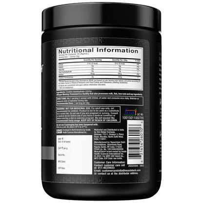 MuscleTech Platinum - 100% Creapure Creatine Caps