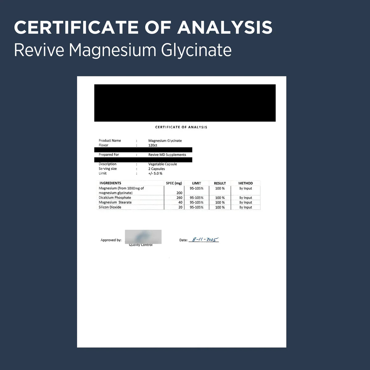 Revive Magnesium Glycinate