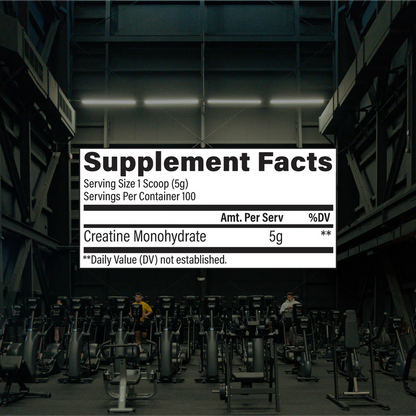 Raw Creatine Monohydrate