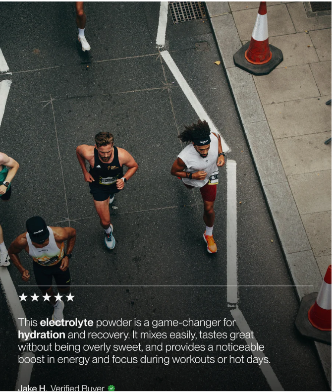 Cadence Core Hydration Sachets