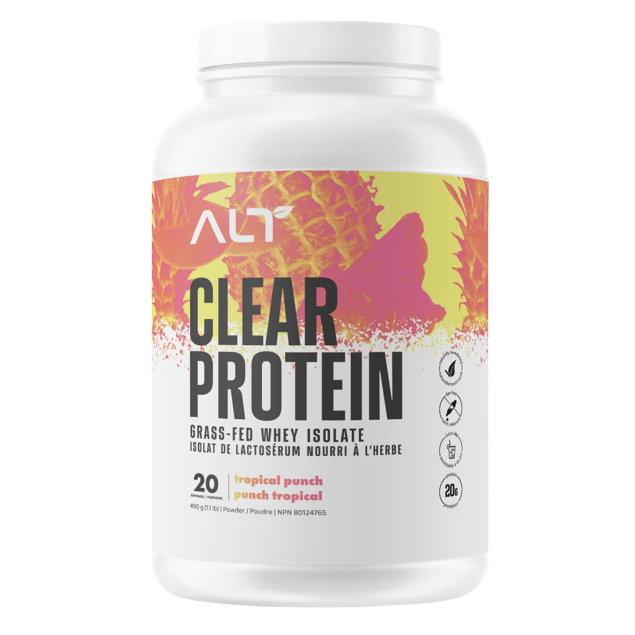 ALT Clear Protein Grass-Fed Whey Isolate