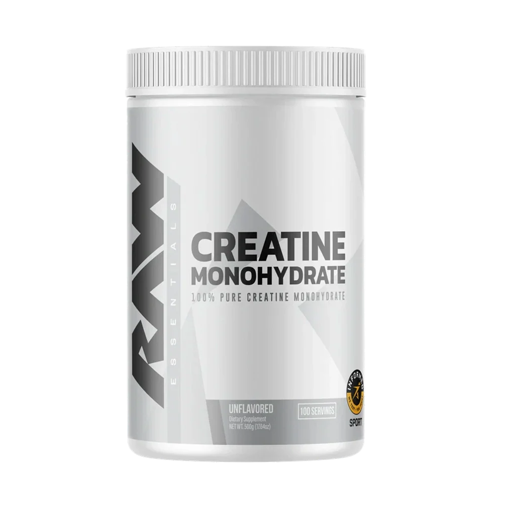 Raw Creatine Monohydrate Box