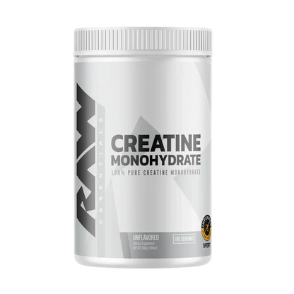 Raw Creatine Monohydrate Box