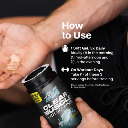 MuscleTech Clear Muscle HMB Free Acid