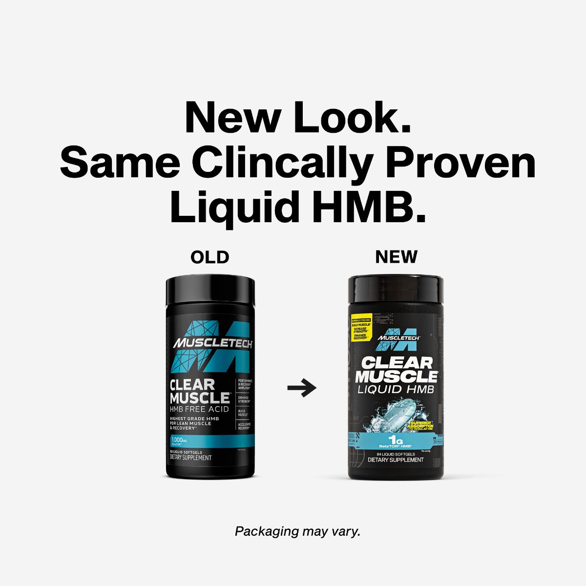 MuscleTech Clear Muscle HMB Free Acid